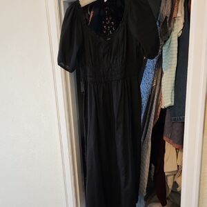 Elegant Black Women's Dress